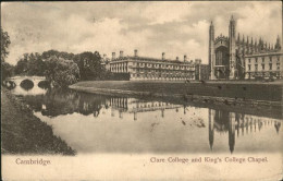 11250225 Cambridge Cambridgeshire Clare College
King`s College Chapel Cambridge - Autres & Non Classés