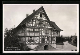 AK Oberaach /Thurg., Gasthaus Zum Löwen  - Other & Unclassified