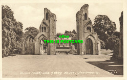 R584756 Glastonbury. Ruins. East. And Abbey House. F. Frith. 1963 - World