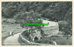 R584761 Entrance To Lathkil Dale. Near Bakewell. Pelham Postcards - World