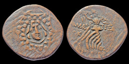 Paphlagonia Amastris AE22 Nike Advancing To Right - Grecques