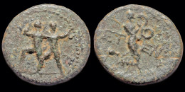 Pisidia Etenna AE17 Nymph Advancing To Right - Griechische Münzen