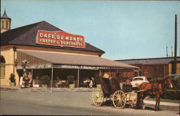 11248960 New_Orleans_Louisiana Cafe Du Monde French Market Coffee Pferdekutsche - Autres & Non Classés