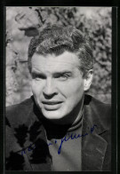 AK Schauspieler Helmut Schmid Mit Autograph  - Acteurs