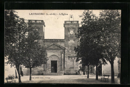 CPA Lavardac, L'Eglise  - Lavardac