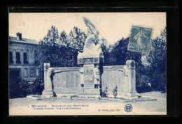 CPA Marmande, Monument Aux Morts De La Grande Guerre  - Marmande