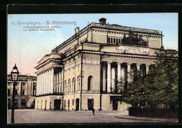 AK St.-Petersbourg, Le Théâtre Alexandre  - Russie