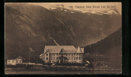 AK Fjaerland, Hotel Mundal From The Fjord  - Norvège