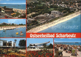 72606378 Scharbeutz Ostseebad Fliegeraufnahme Strand Rosengarten Korbstrand Scha - Scharbeutz