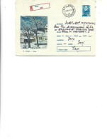 Romania - Postal St.cover Used 1971(35) - Painting By Dumitru Ghiata - Winter - Ganzsachen