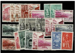 MONACO ,17 Pezzi Usati +7 Pezzi MNH E MH ,qualita Ottima - Used Stamps