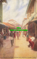 R585300 Ceylon. Colombo. Street Scene In The Pettah. Showing Native Quarters. Pl - Monde