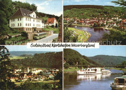 72603776 Bad Karlshafen Soleheilbad Weserbergland Ausflugsdampfer Bad Karlshafen - Bad Karlshafen