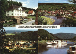 72603593 Karlshafen Bad Soleheilbad Weser Ausflugsdampfer Weserbergland Bad Karl - Bad Karlshafen