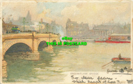 R584818 Broomiflaw Bridge. 1902 - Monde