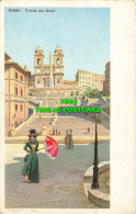 R586196 Roma. Trinita Dei Monti. A. Bertarelli - Monde