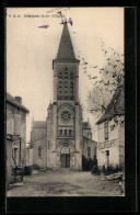 CPA Dégagnac, L`Eglise  - Autres & Non Classés