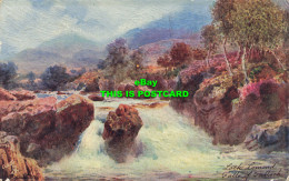 R584830 Bonne Scotland. Loch Lomond. Falls Of Falloch. Tuck. Oilette. Series II. - Monde