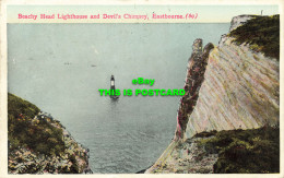 R584832 Eastbourne. Beachy Head Lighthouse And Devil Chimney. British Production - Monde