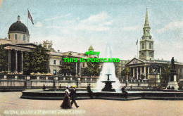 R584847 London. National Gallery And St. Martins Church. P. P. And P. 1906 - Autres & Non Classés