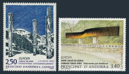 Andorra Fr 1993 Europa CEPT (**) Mint, Mi 450-51; Y&T 430-31 - Nuevos
