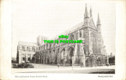 R586539 Winchester. The Cathedral From North West. Gale And Polden. Wellington S - Monde