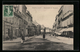 CPA Montlucon, Boulevard De Courtais  - Montlucon
