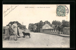 CPA Diou, Le Pont Du Canal  - Autres & Non Classés