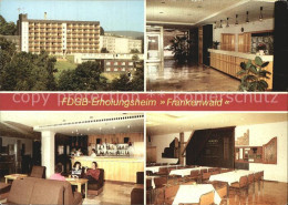 72600470 Wurzbach FDGB Erholungsheim Frankenwald Bettenhaus Empfang Hallenbar Sp - To Identify