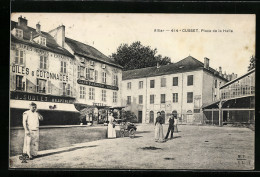 CPA Cusset, Place De La Halle  - Autres & Non Classés