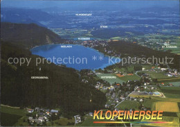 72600466 Unterburg Klopeinersee Fliegeraufnahme Lansersee - Autres & Non Classés