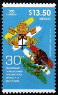 2022 - Messico - Relazioni Diplomatiche Con Il Vaticano   +++++++ - Mexique