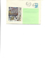 Romania - Postal St.cover Used 1973(1014) -  Painting By Nicolae Tonitza -  View From Bucharest In Winter - Enteros Postales
