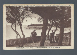 CPA - 17 - Fouras - Les Sapinettes - Vue De La Falaise - Animée - Circulée En 1932 - Fouras-les-Bains