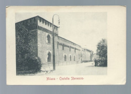 CPA - Italie - Milano - Castello Sforzesco - Circulée - Milano (Milan)
