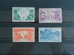 NOUVELLE-CALEDONIE YT 162/165 EXPOSITION COLONIALE DE PARIS* - Unused Stamps