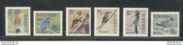 1971 Rhodesia - Yvert Et Tellier N. 202-07 - Oiseaux Rhodesisiens- 6 Valori - MNH** - Other & Unclassified