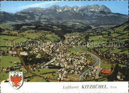 72598724 Kitzbuehel Tirol Fliegeraufnahme Kitzbuehel - Autres & Non Classés
