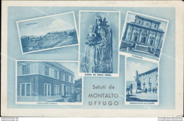 Ai208 Cartolina Saluti Da Montalto Uffugo 1949 Provincia Di Cosenza - Cosenza