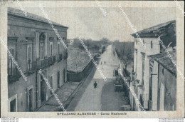 Ar651 Cartolina Spezzano Albanese Corso Nazionale 1935 Provincia Di Cosenza - Cosenza