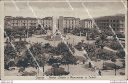 Ba499 Cartolina Cosenza Citta' Piazza Littorio E Monumento Ai Caduti Calabria - Cosenza