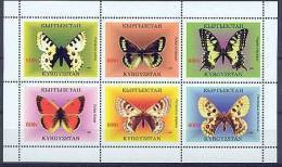 Kyrgyzstan 1998. Butterflies. M/S** - Kirgisistan