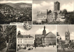 72598138 Eisenach Thueringen Panorama Wartburg Drachenschlucht Rathaus Lutherden - Eisenach