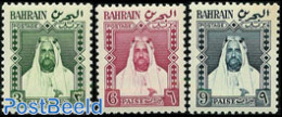 Bahrain 1957 Definitives 3v, Mint NH - Bahrein (1965-...)