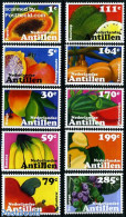 Netherlands Antilles 2010 Definitives, Fruits 10v, Mint NH, Nature - Fruit - Frutas