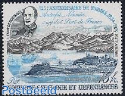 New Caledonia 1979 125 Years Noumea 1v, Mint NH, Transport - Ships And Boats - Ungebraucht