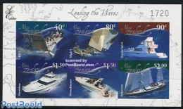 New Zealand 2002 Sailing S/s, Limited Edition, Mint NH, Transport - Ships And Boats - Neufs