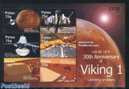 Palau 2006 Viking 1 6v M/s, Mint NH, Transport - Space Exploration - Other & Unclassified