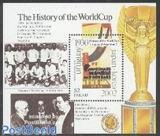 Palau 2001 World Cup Football History S/s, Uruguay, Mint NH, Sport - Football - Sonstige & Ohne Zuordnung