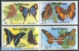 Sierra Leone 1979 Butterflies 4v, Mint NH, Nature - Butterflies - Autres & Non Classés